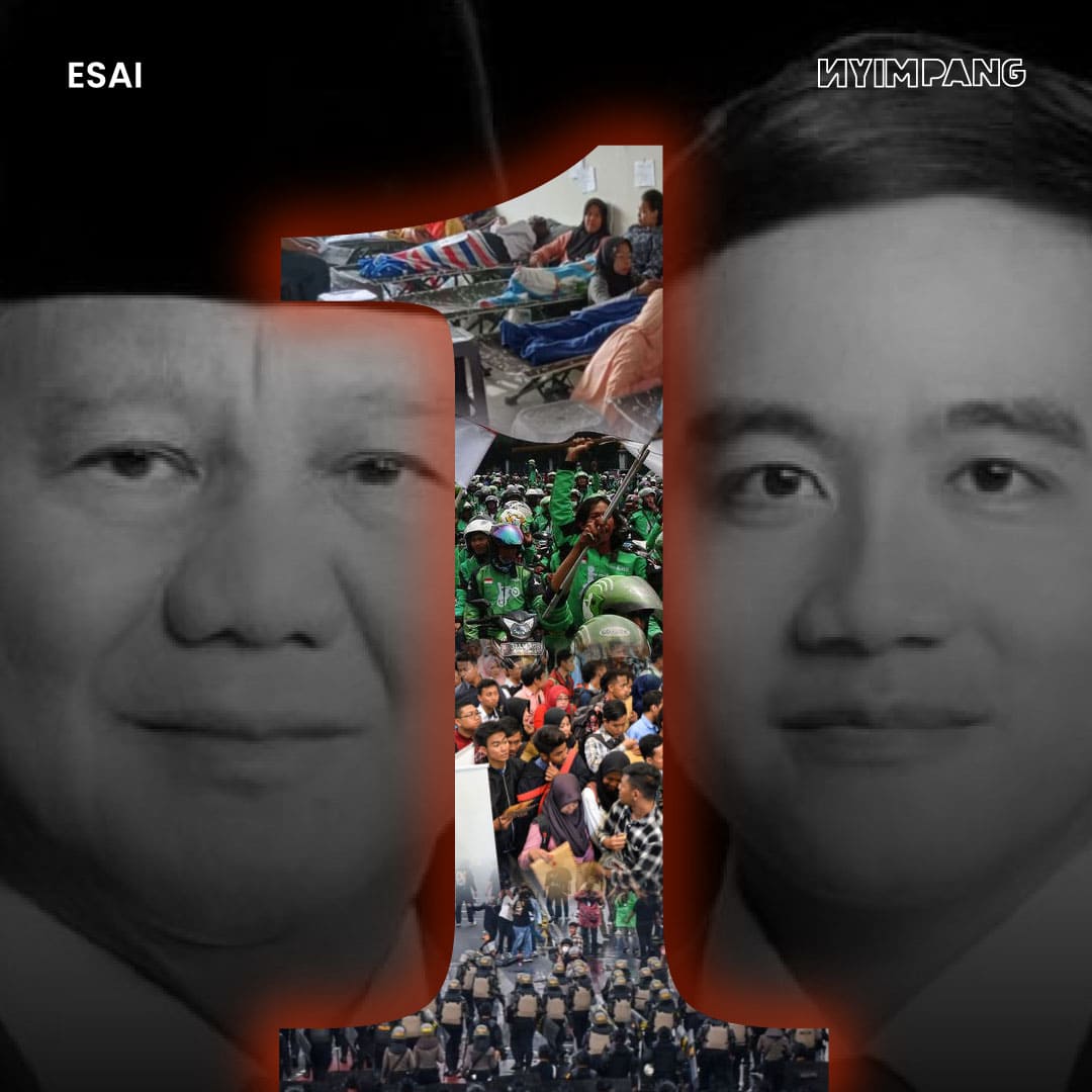 Anniversary Prabowo-Gibran: Hanya Ada Bersusah dan Berpayah Saja Kita