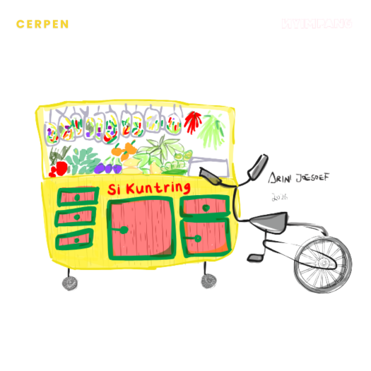 Si Upi dan Gerobak Kuntring